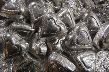 5 oz. Silver Milk Chocolate Heart