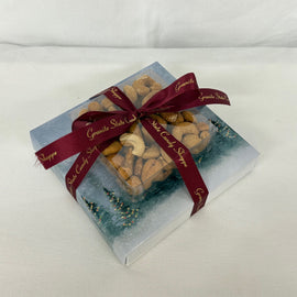 Two Tier Christmas Gift Stack