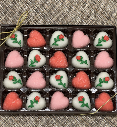 Cream Hearts Gift Box