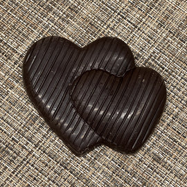 Dark Chocolate Double Heart