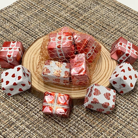 2 oz. Mesh Bag of Milk Chocolate Valentine Presents