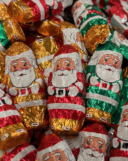 5oz. Milk Chocolate Mini Santa