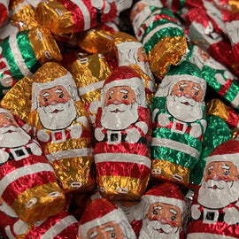 5oz. Milk Chocolate Mini Santa