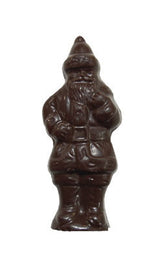 Small Dark Chocolate Standing Santa