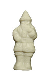 Small White Chocolate Standing Santa