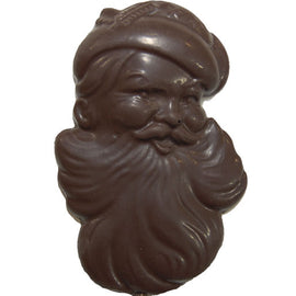 Small Dark Chocolate Santa Face Pop