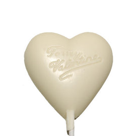 White Chocolate Heart Pop