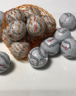 2 oz. Baseballs Mesh Bag