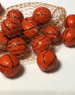 2 oz. Basketballs Mesh Bag