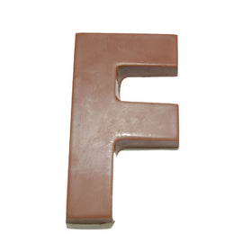 Milk Chocolate Letter F