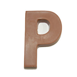 Milk Chocolate Letter P
