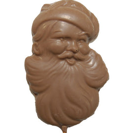 Large Milk Chocolate Santa Face Pop