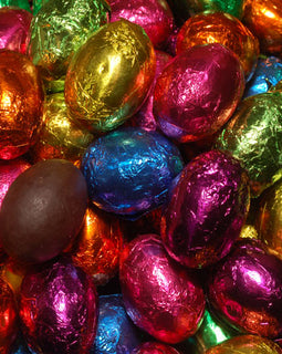 5oz. Dark Chocolate Foiled Eggs