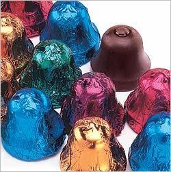 6 oz. Dark Chocolate Christmas Bells