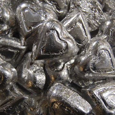 5 oz. Silver Milk Chocolate Heart