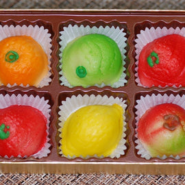 6 Piece Marzipan