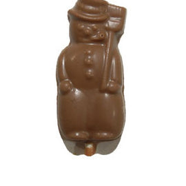 Milk Chocolate Snowman Pop