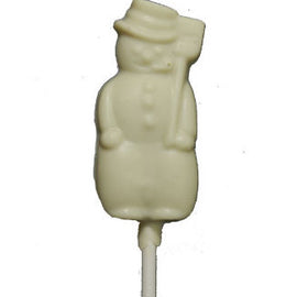 White Chocolate Snowman Pop