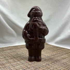 Large Dark Chocolate Standing Santa