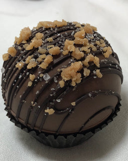 Salted Toffee Cocoa Bomb