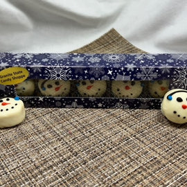 5ct Vanilla Snowman Cake Bites